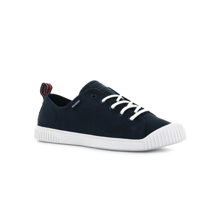 Dámské Tenisky Palladium Easy Krajkové Platene Low Tops Tmavě Blankyt | CZ TEG-46C